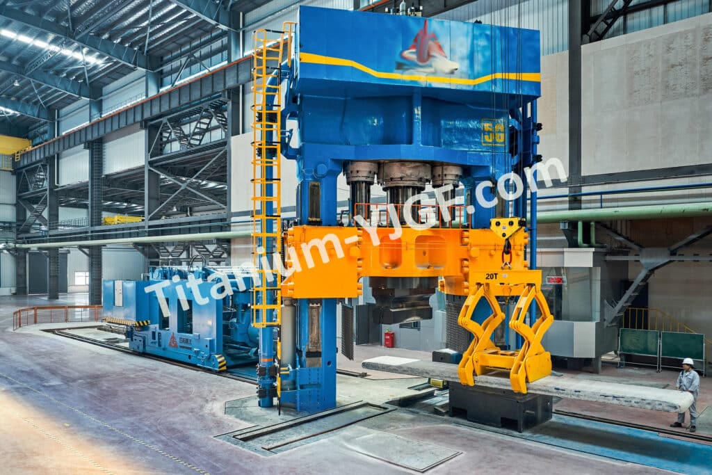 YJGF titanium 50 mn high speed forging hydraulic press