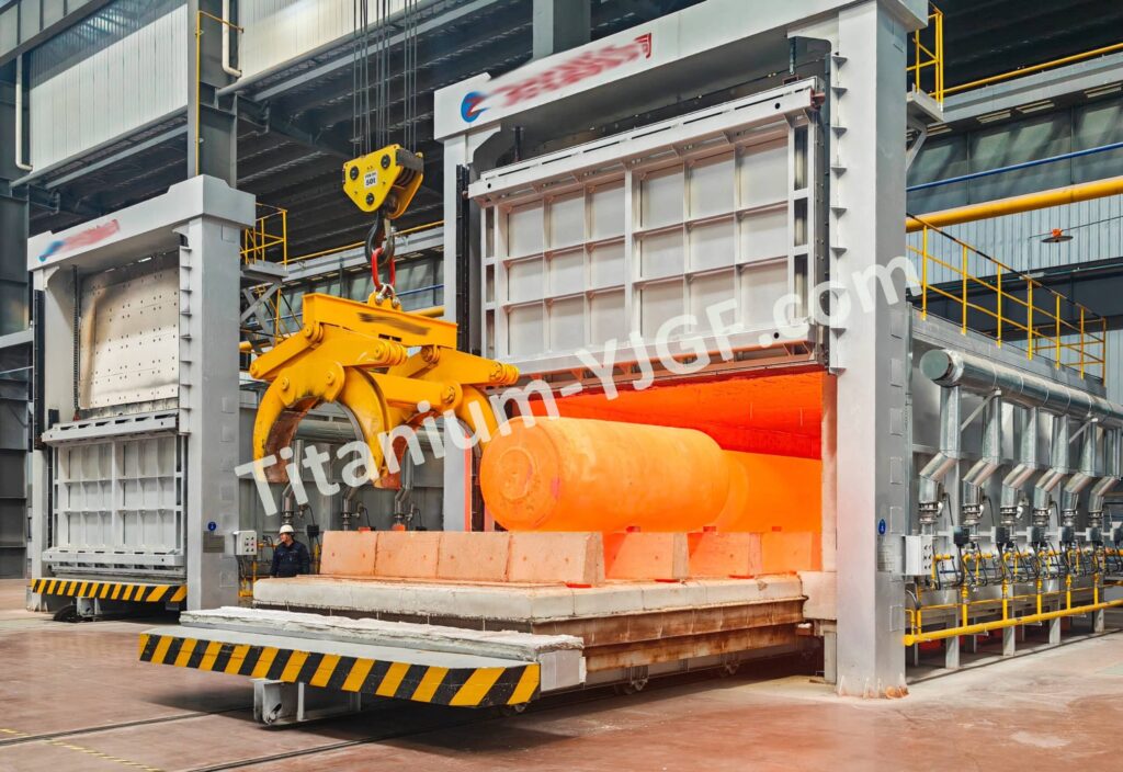YJGF titanium high precision natural gas heating furnace
