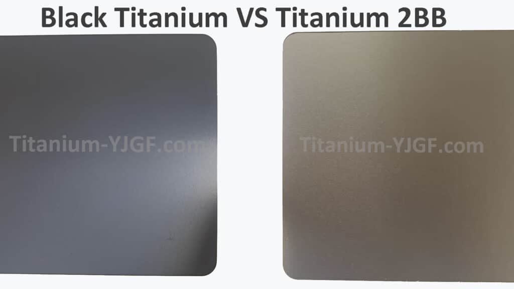 yjgf black titanium vs 2bb titanium