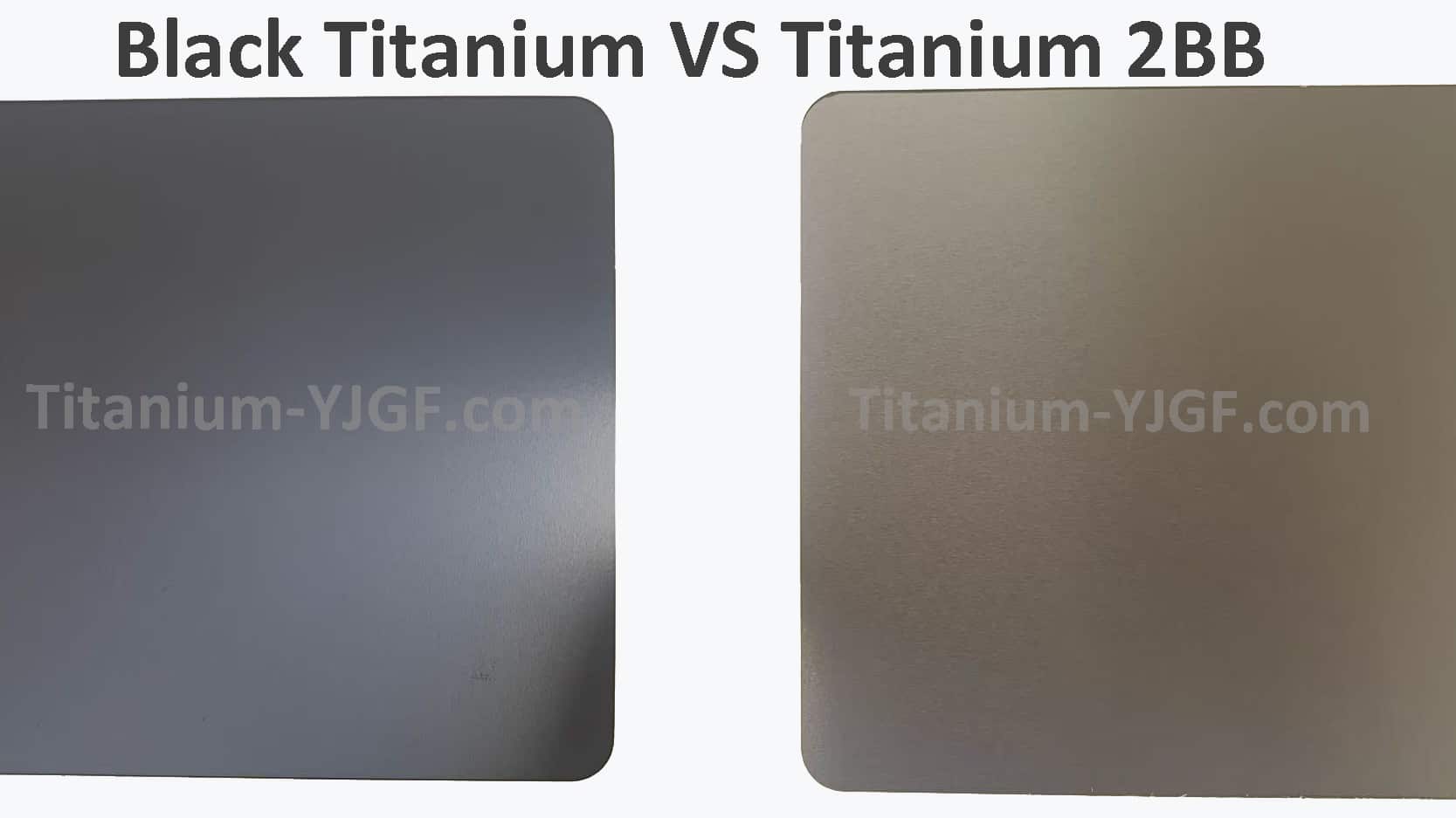 yjgf black titanium vs 2bb titanium
