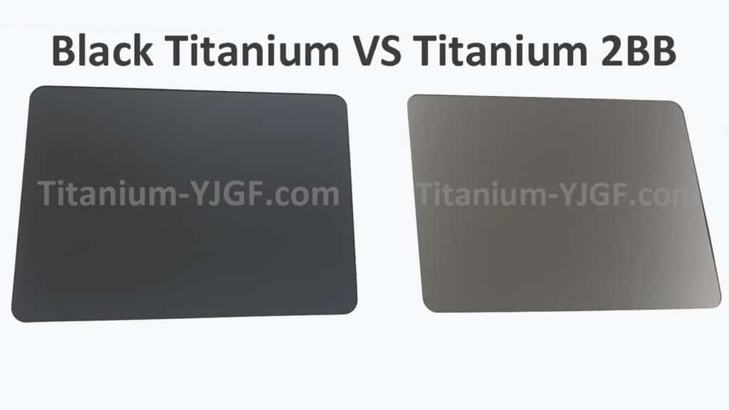 yjgf black titanium vs 2bb titanium