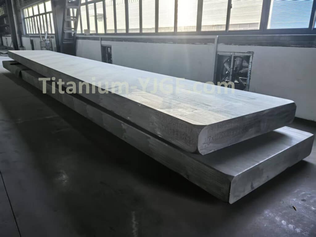 yjgf titanium flat ingot
